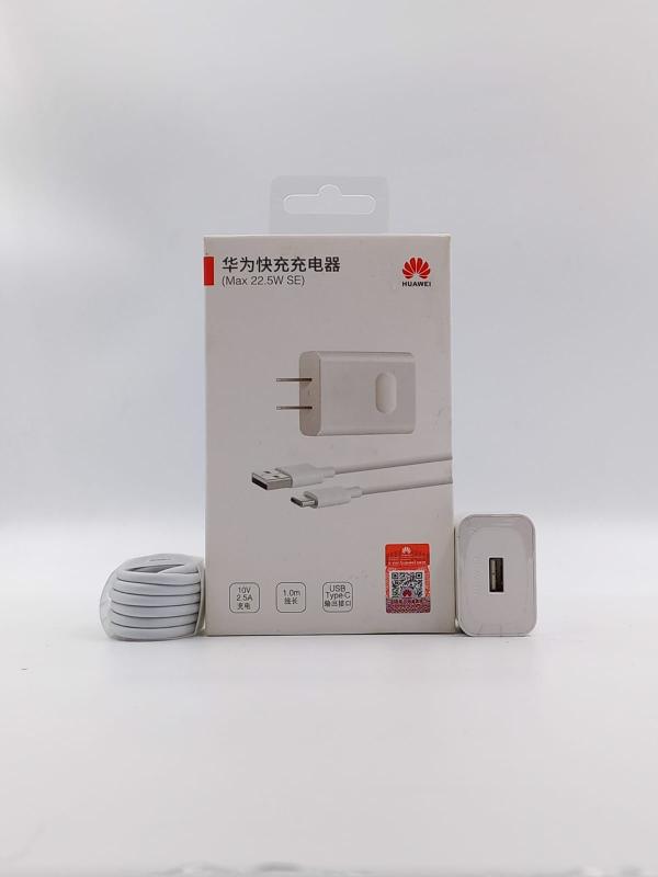 Cargador Completo Usb A Tipo C 22.5W Huawei Super Carga Rapida