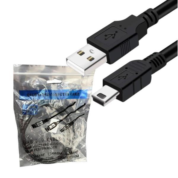 Cable Usb A V3 Mini Usb Ps3 1.5 Metros