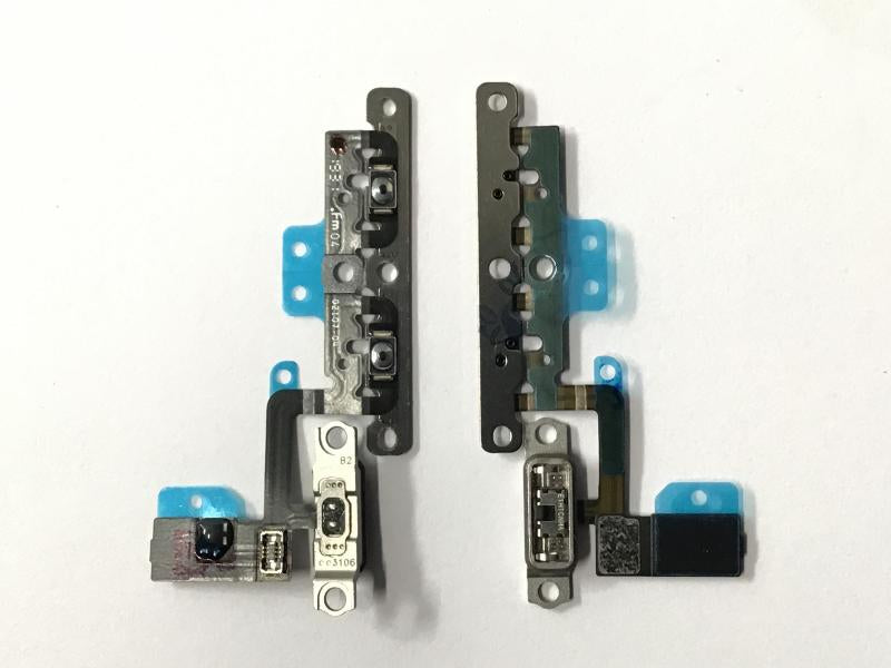 Flex Volumen Bloqueo Iphone 11 A2221 A2111 A2223 Plateado
