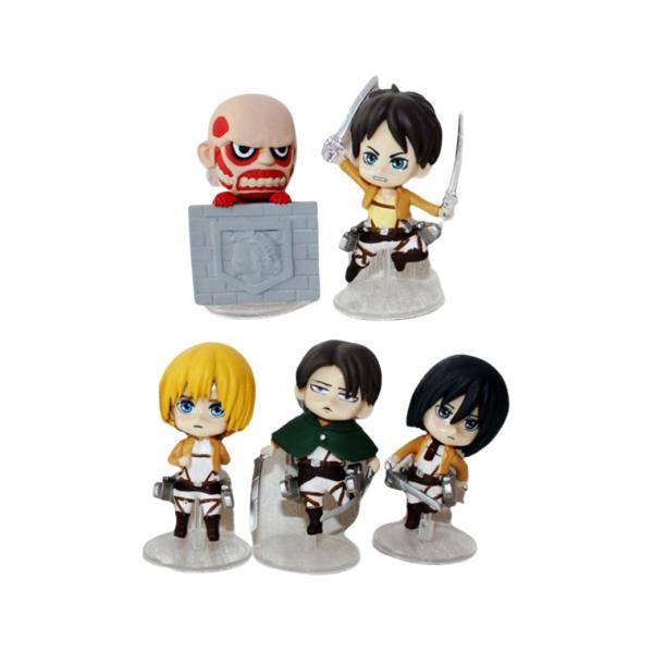 Set De Figuras Attack On Titan
