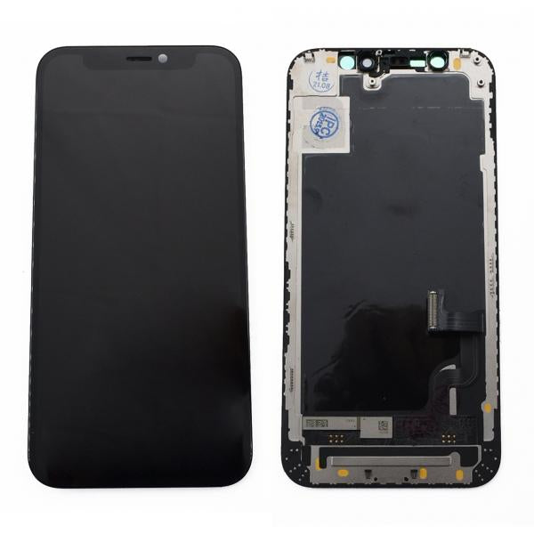 Lcd Pantalla Iphone 12 Mini Completa Negra Con Marco