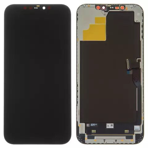 Lcd Pantalla Iphone 12 Pro Max Completa Negra Con Marco