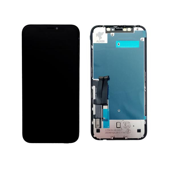 Lcd Pantalla Iphone Xr 6.1" Completa Flycdi Negra Con Marco