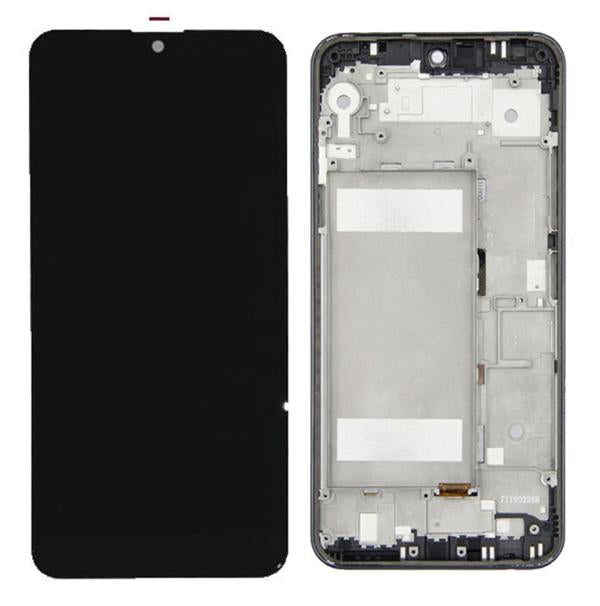 Lcd Pantalla Lg K50 K12 Max Completa Negra Con Marco