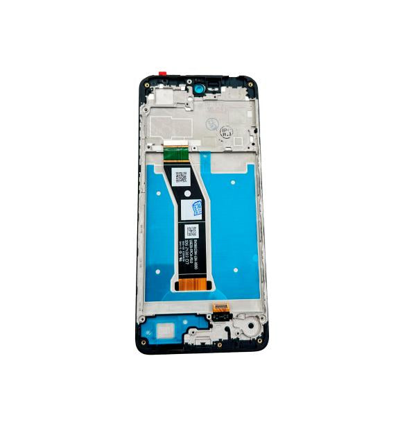 Lcd Pantalla Motorola G04 Negra Con Marco