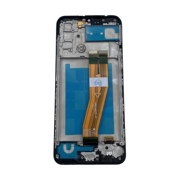 Lcd Pantalla Samsung Galaxy A02S A03S Completa Negra Con Marco