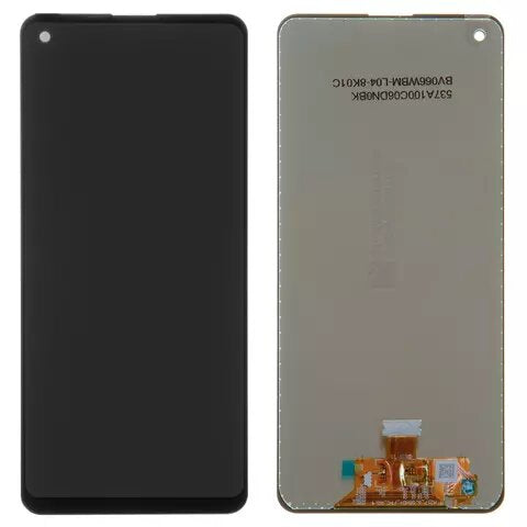 Lcd Pantalla Samsung Galaxy A21S Completa Negra Sin Marco