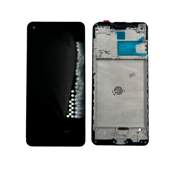 Lcd Pantalla Samsung Galaxy A21S Completa Negra Con Marco