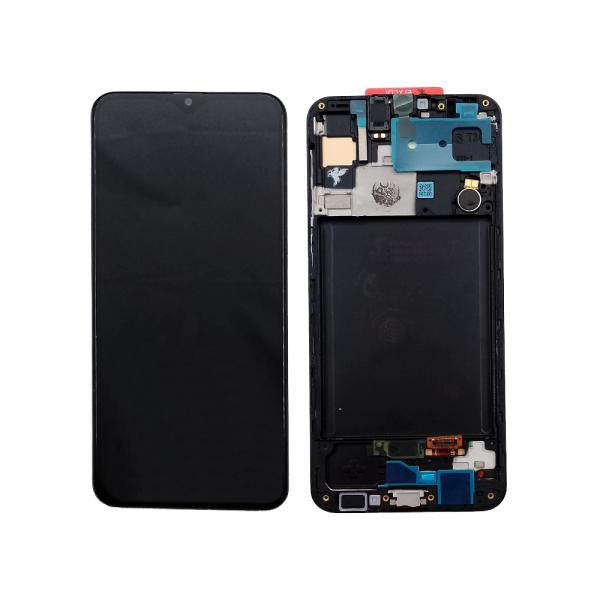 Lcd Pantalla Samsung Galaxy A30S Completa Flycdi Negra Con Marco