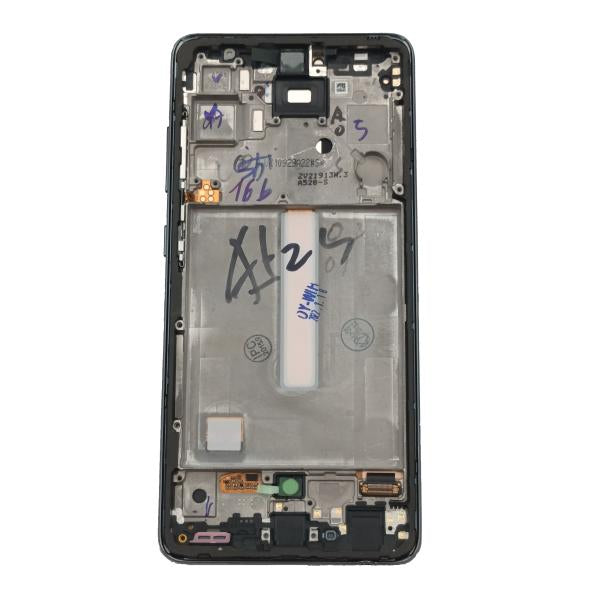 Lcd Pantalla Samsung Galaxy A52S Completa Negra Con Marco