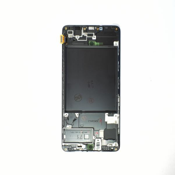 Lcd Pantalla Samsung Galaxy A71 Completa Negra Con Marco