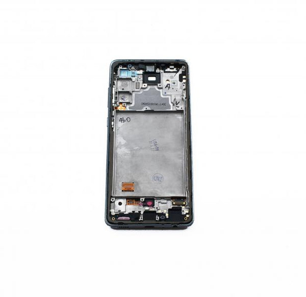 Lcd Pantalla Samsung Galaxy A72 Completa Negra Con Marco