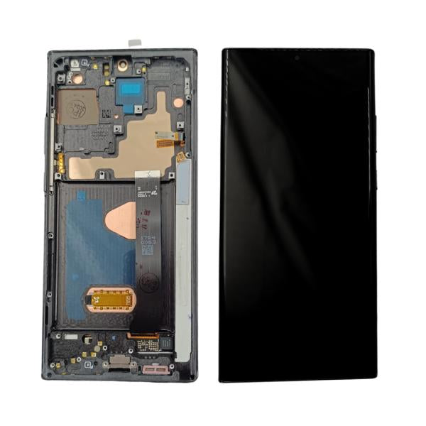 Lcd Pantalla Samsung Galaxy Note 20 Ultra Negra Con Marco