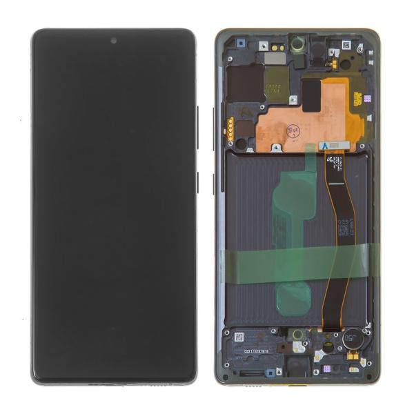 Lcd Pantalla Samsung Galaxy A07 Completa Negra Con Marco