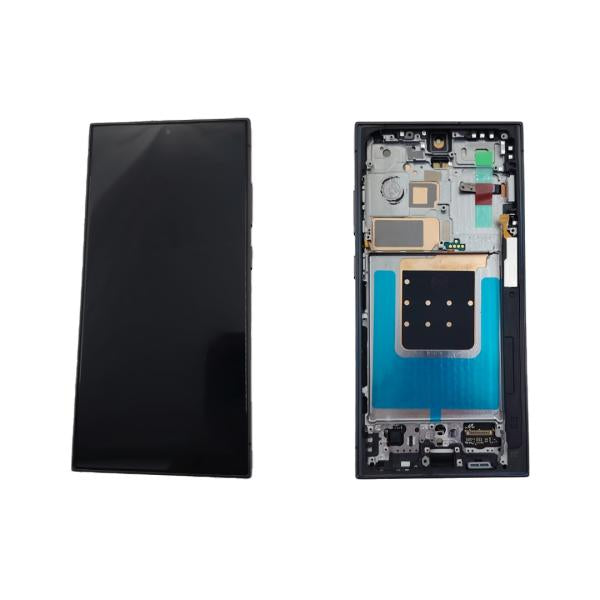 Lcd Pantalla Samsung Galaxy S24 Ultra Negra Con Marco