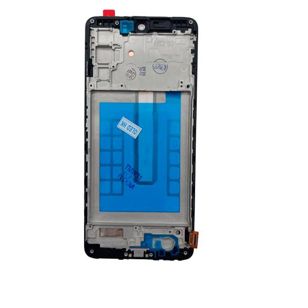 Lcd Pantalla Samsung M52 Negra Con Marco