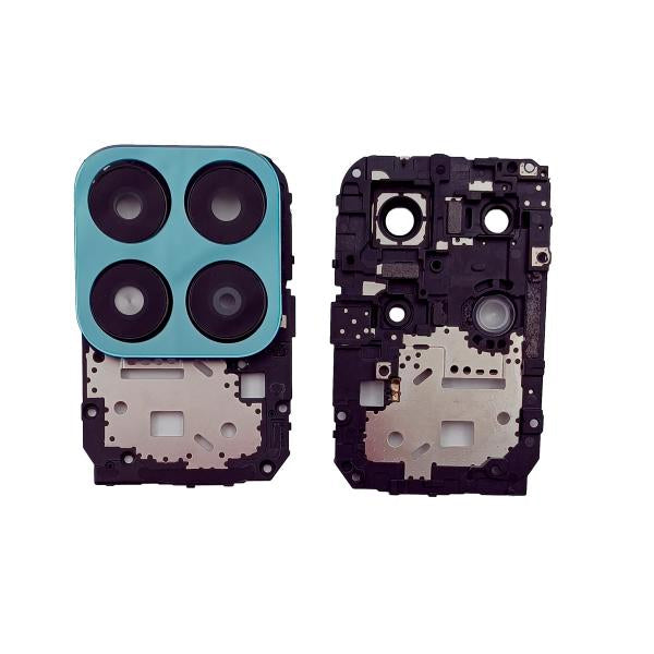 Lente Camara Honor X8A Azul Con Marco