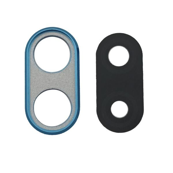 Lente Camara Huawei P20 Lite Azul Con Marco