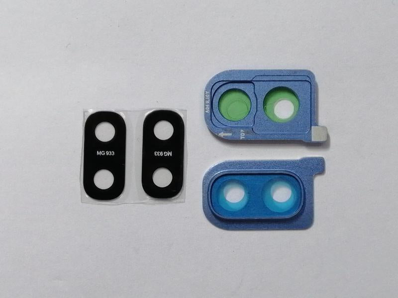 Lente Camara Samsung Galaxy A405 A40 Azul Con Marco