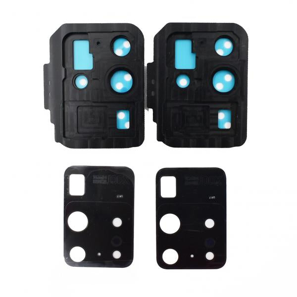 Lente Camara Samsung Galaxy S20 Ultra Plateado Con Marco