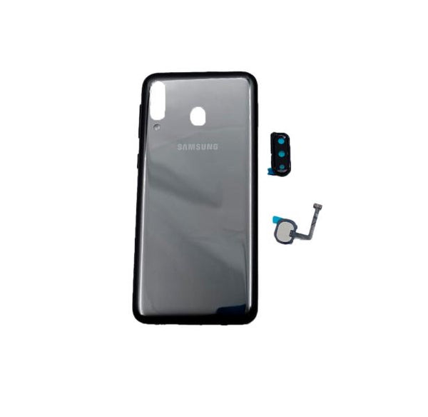 Tapa Samsung Galaxy M30 A40S Negra Con Marco