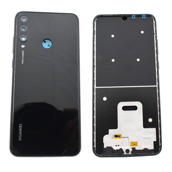 Tapa Huawei Y6P Negro Con Marco