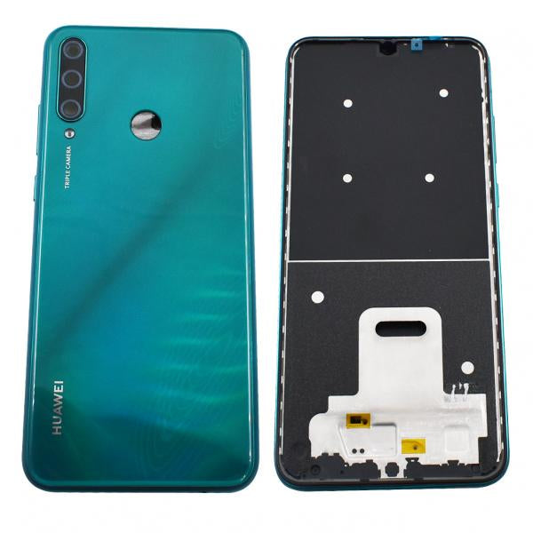 Tapa Huawei Y6P Verde Con Marco