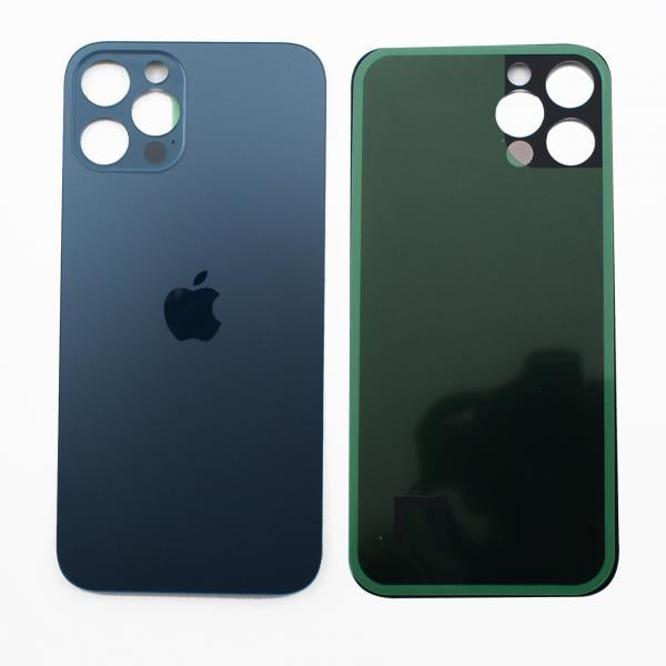 Tapa Iphone 12 Pro Azul Sin Marco
