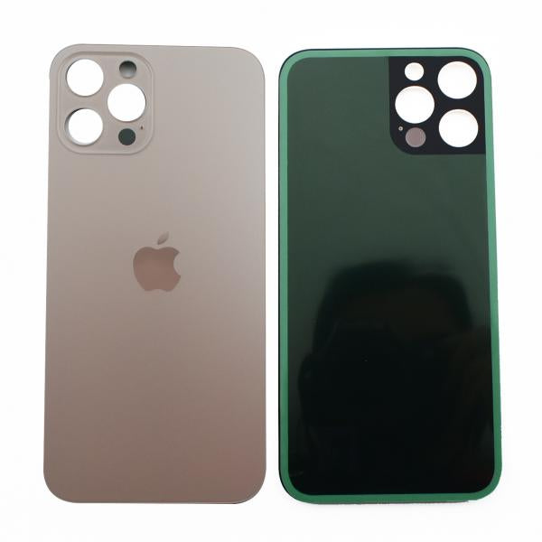 Tapa Iphone 12 Pro Max Dorada Sin Marco