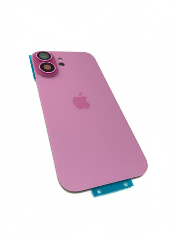 Tapa Iphone 16 Rosada Sin Marco