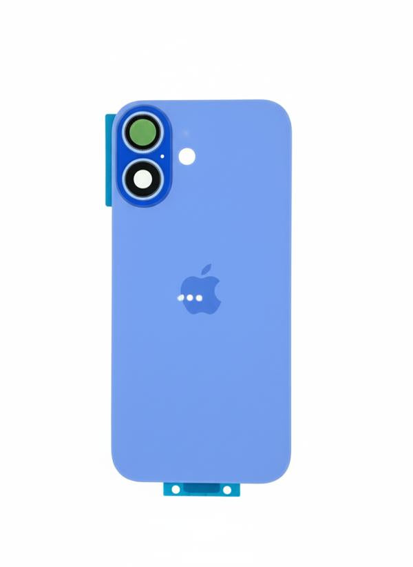 Tapa Iphone 16 Azul Sin Marco