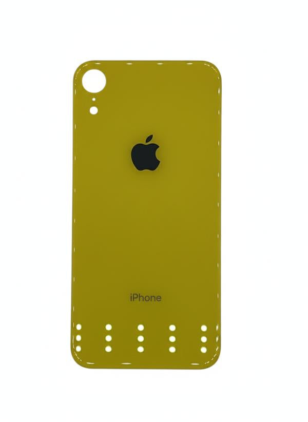 Tapa Iphone Xr Amarilla Sin Marco