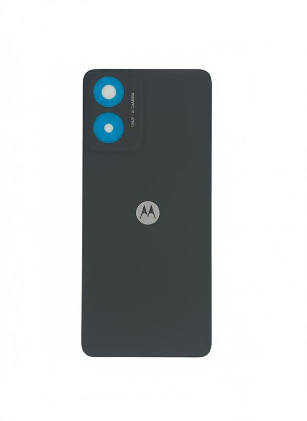 Tapa Motorola Moto E14 Negra Sin Marco