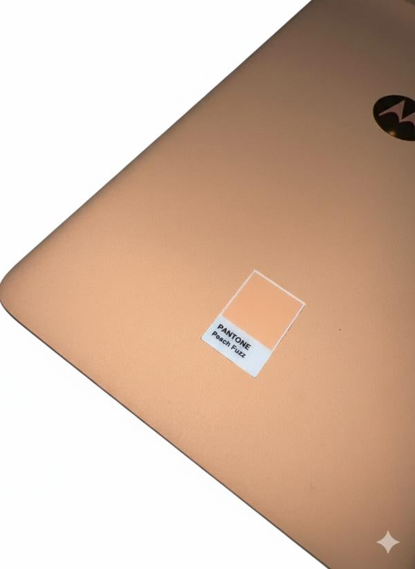 Tapa Motorola Moto Edge 50 Naranja Sin Marco
