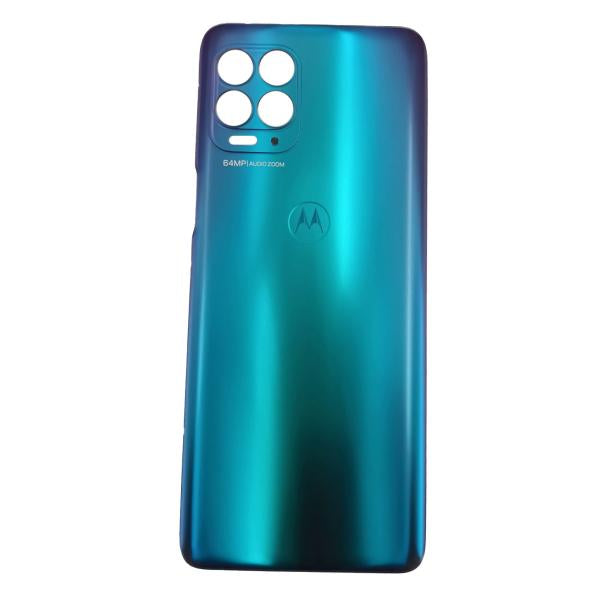 Tapa Motorola Moto G100 Azul Sin Marco