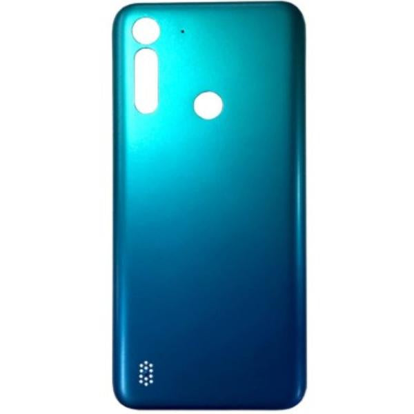 Tapa Motorola Moto G8 Power Lite Celeste Sin Marco