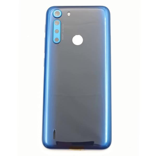 Tapa Motorola One Fusion Azul Sin Marco