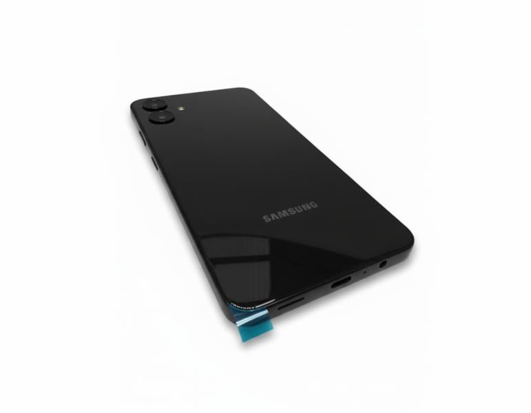 Tapa Samsung Galaxy A06 Negra Con Marco