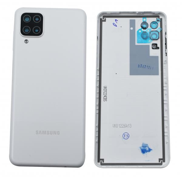 Tapa Samsung Galaxy A12 Blanca Sin Marco