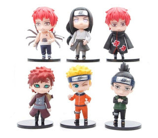 Colección De Figuras Naruto 6 Unidades