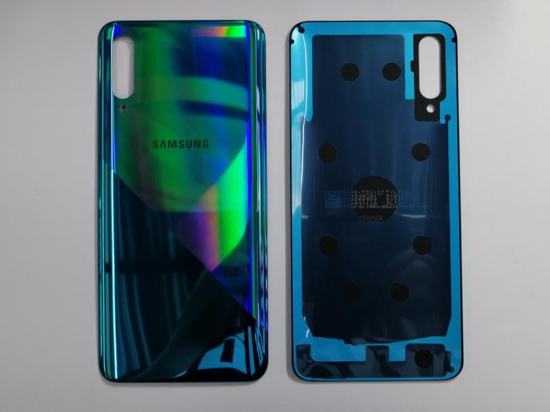 Tapa Samsung Galaxy A30S Verde Sin Marco