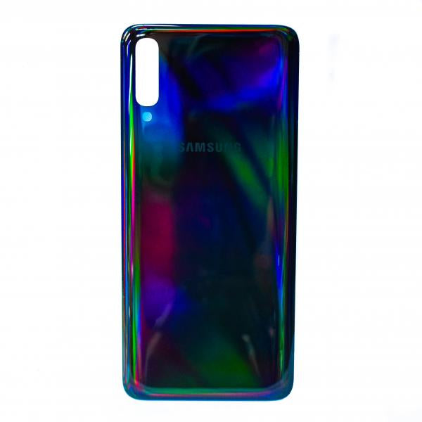 Tapa Samsung Galaxy A70 Negra Sin Marco