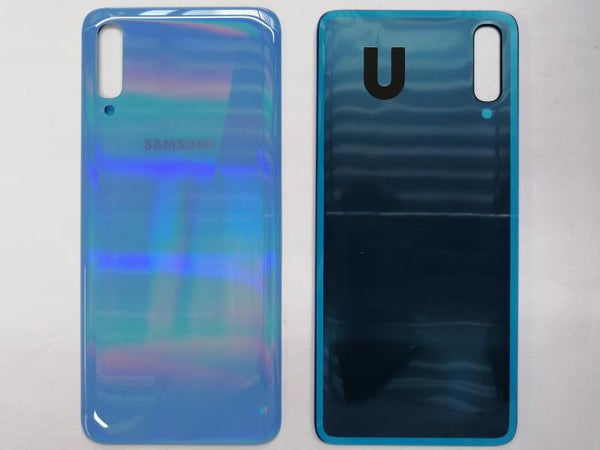 Tapa Samsung Galaxy A70 Azul Sin Marco
