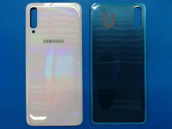 Tapa Samsung Galaxy A70 Plateada Sin Marco