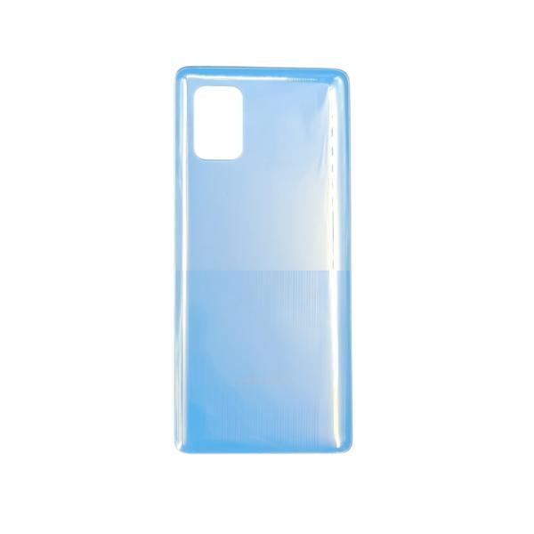 Tapa Samsung Galaxy A71 5G Azul Sin Marco