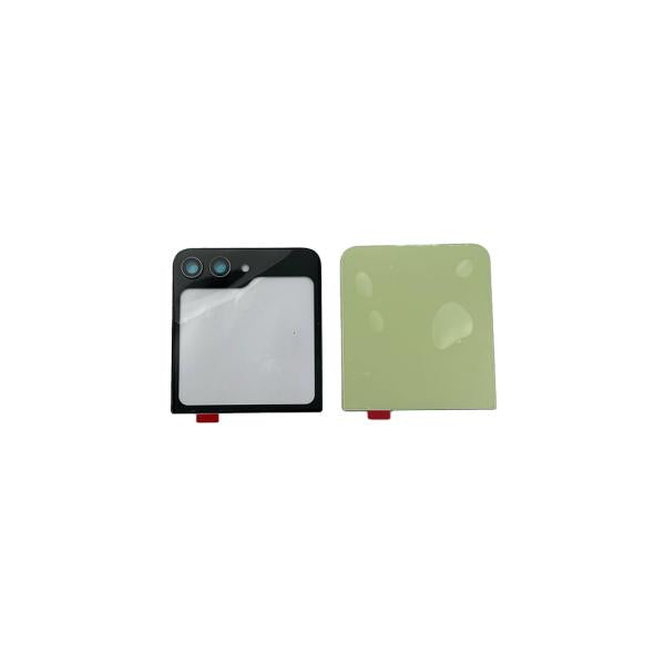 Tapa Samsung Galaxy Flip 5 Crema Sin Marco