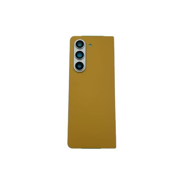 Tapa Samsung Galaxy Fold 5 Amarilla Sin Marco