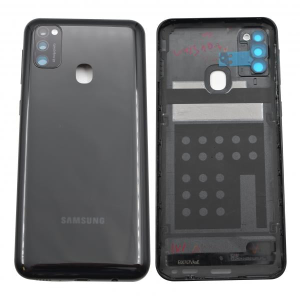 Tapa Samsung Galaxy M21 Negra Sin Marco