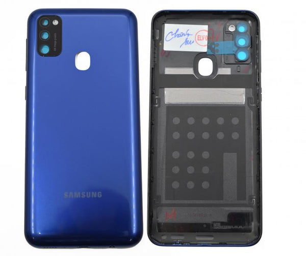 Tapa Samsung Galaxy M21 Azul Sin Marco