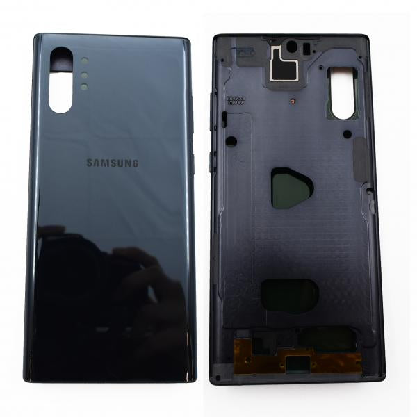 Tapa Samsung Galaxy Note 10 + N976 Negra Con Marco